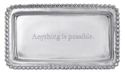 ANYTHING IS POSSIBLE Beaded Statement