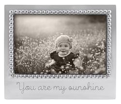 YOU ARE MY SUNSHINE Beaded 4x6 Frame