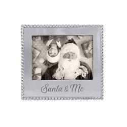 SANTA & ME Beaded 5x7 Frame